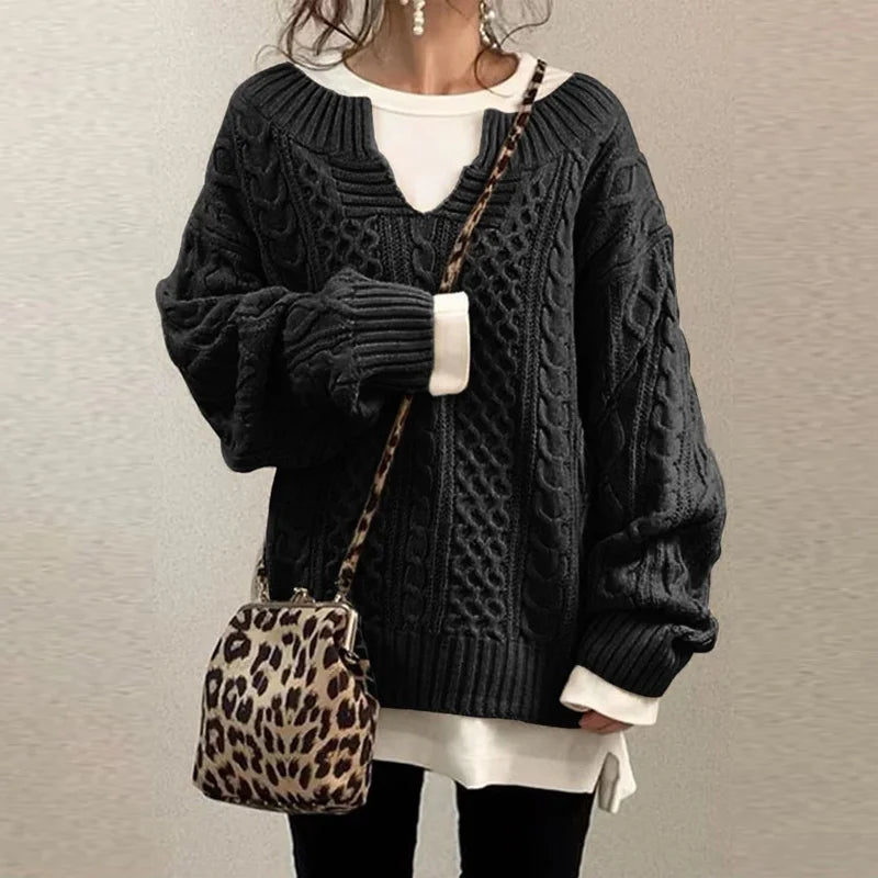 Bequeme Übergrößen Pullover