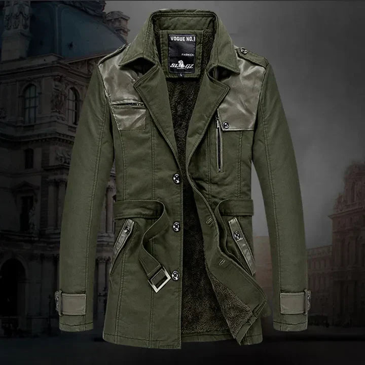 Eleganter Langmantel Damen bleibt falsch, daher:
Eleganter Trenchcoat Herren Lang