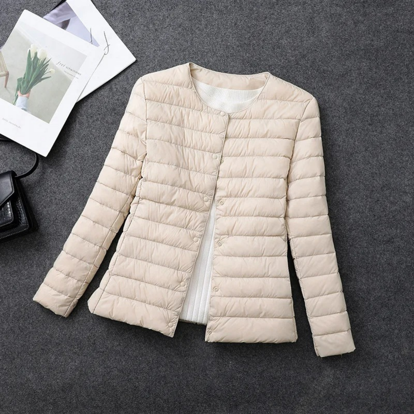 Leichte Daunenjacke Warm Isoliert