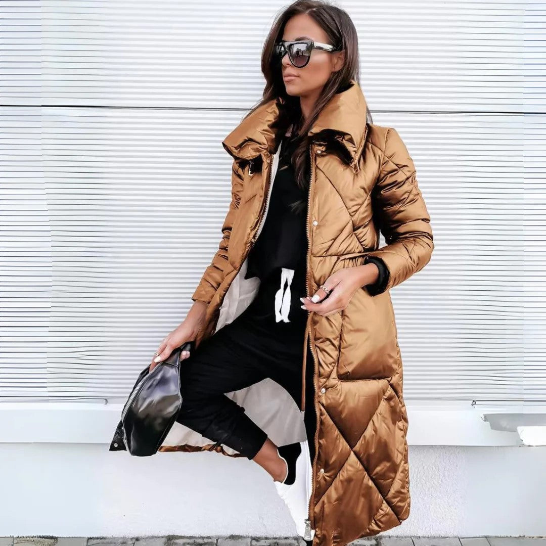 Warmes Winterparka Damen Lang