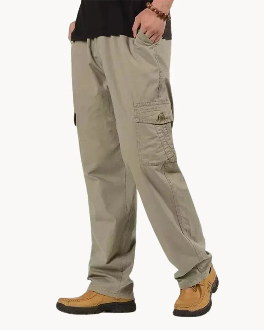 Herren Cargohose Soft Fleece Komfort