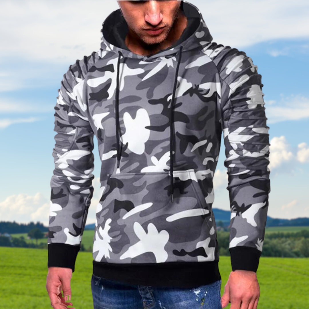 Tarnpullover Camo Kapuze