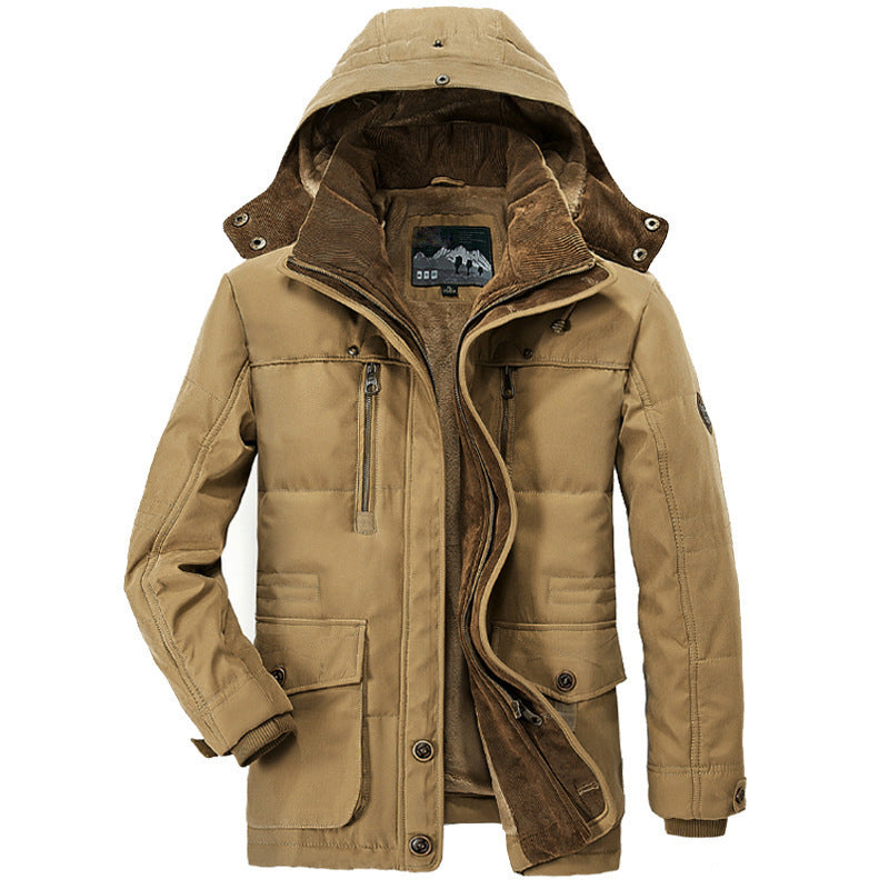 Warme Daunenjacke Winter