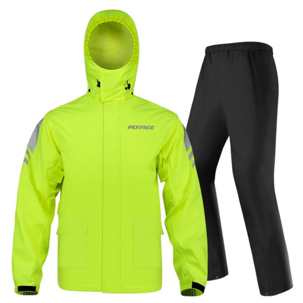 Wasserdichte Motorrad Regenjacke Unisex Winddicht