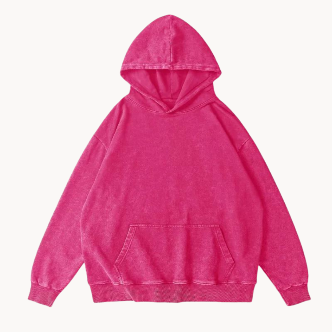 Herren Hoodie Vintage Fleece Komfort Sweatshirt