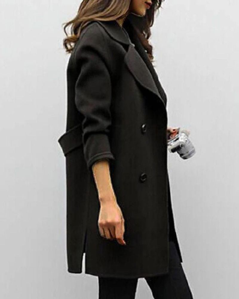 Elegant Moosgrüne Damenjacke