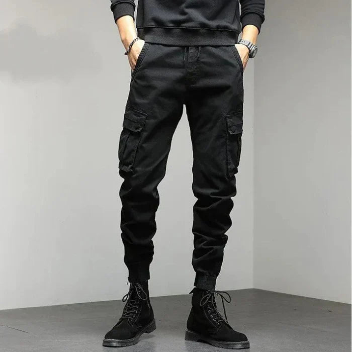 Herren Cargohose Bequem Fit