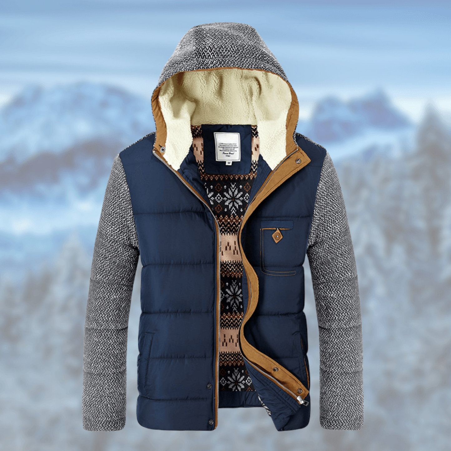 Elegante Damenjacke Taillierte Form Herbst Winter