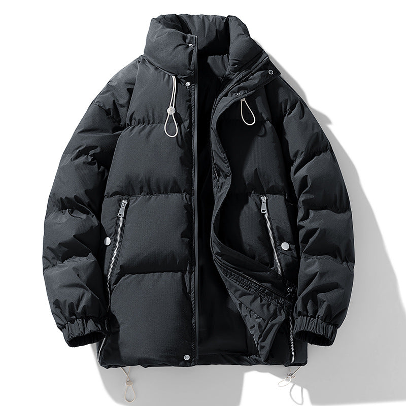 Herren Winterjacke Baumwolle Warm Gefüttert Übergröße