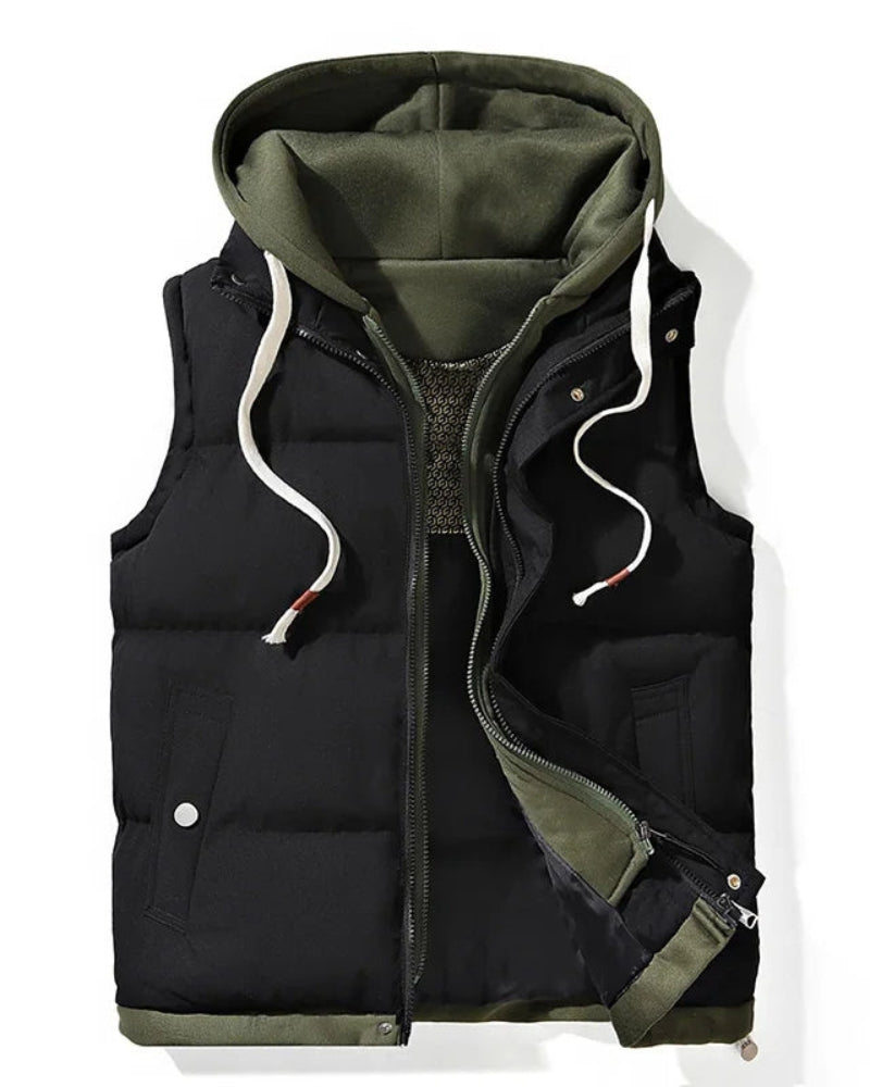 Weiche Softshell Weste Damen Kapuze