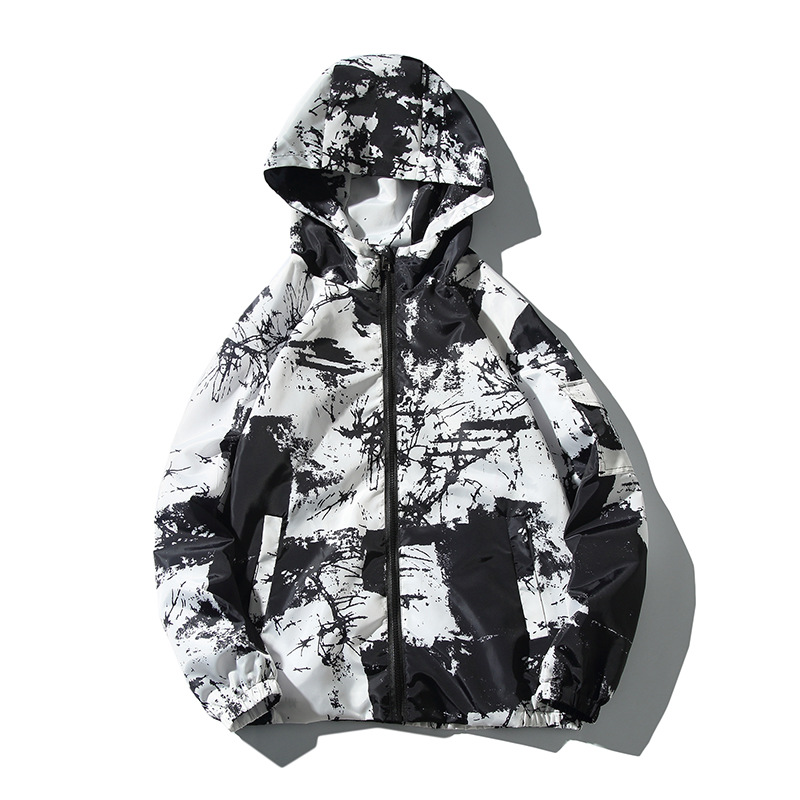 Herren Windbreaker Jacke Waterproof