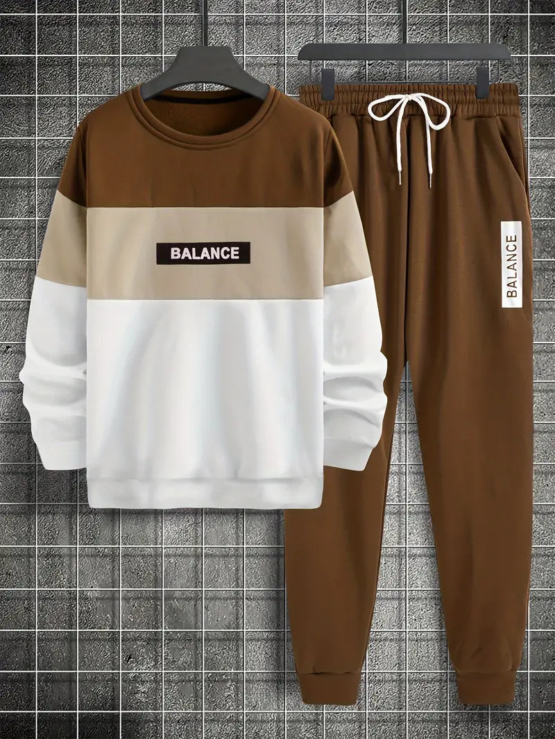 Lässiger Herren Zweiteiler Casual Style - IdealeKleiden