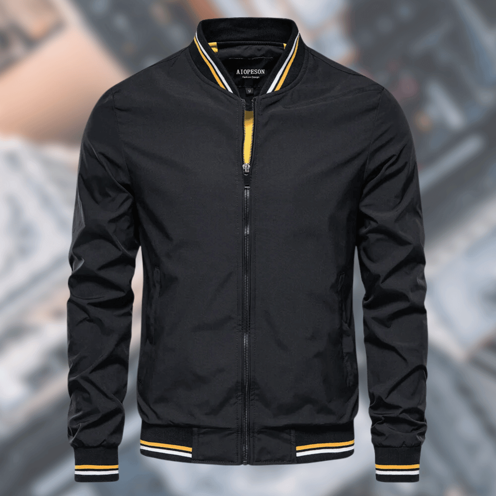 Stylische Bomberjacke Herren Modell