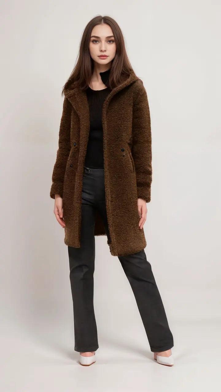 Weiche Teddyjacke Kuschelig Warm