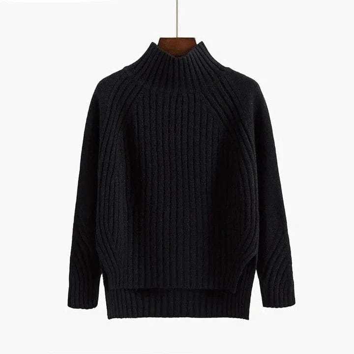 Winter Rollkragenpullover Klassisch Zeitlos