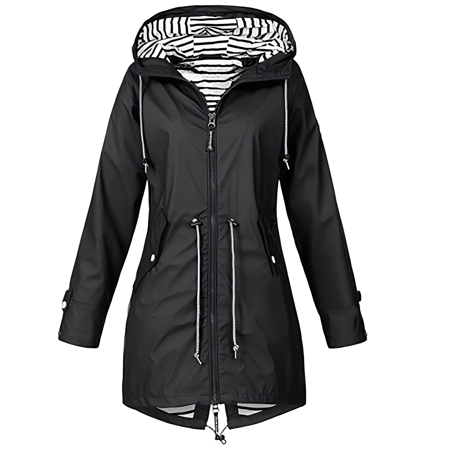 Leichte Damenjacke Kapuzen Outdoor
