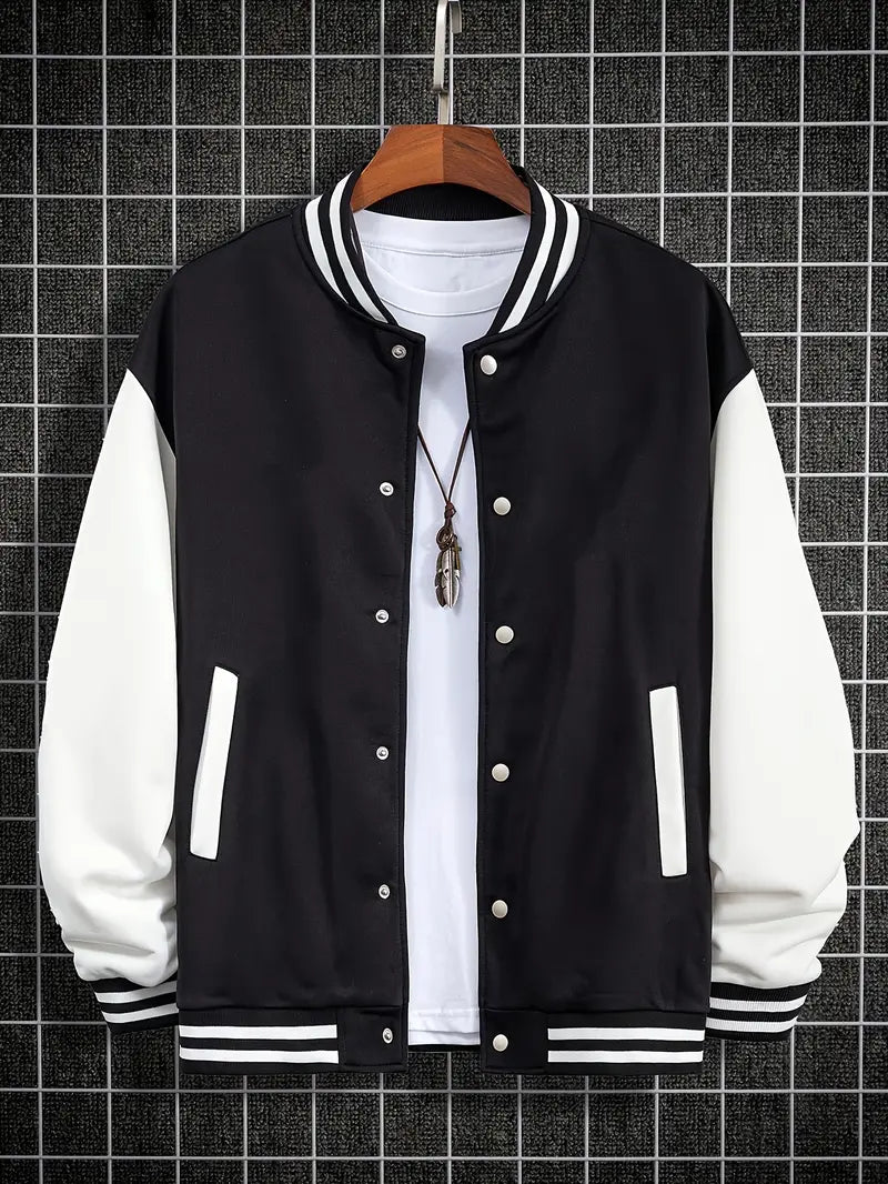 Liam – Moderner Baseball-Pullover Trendy