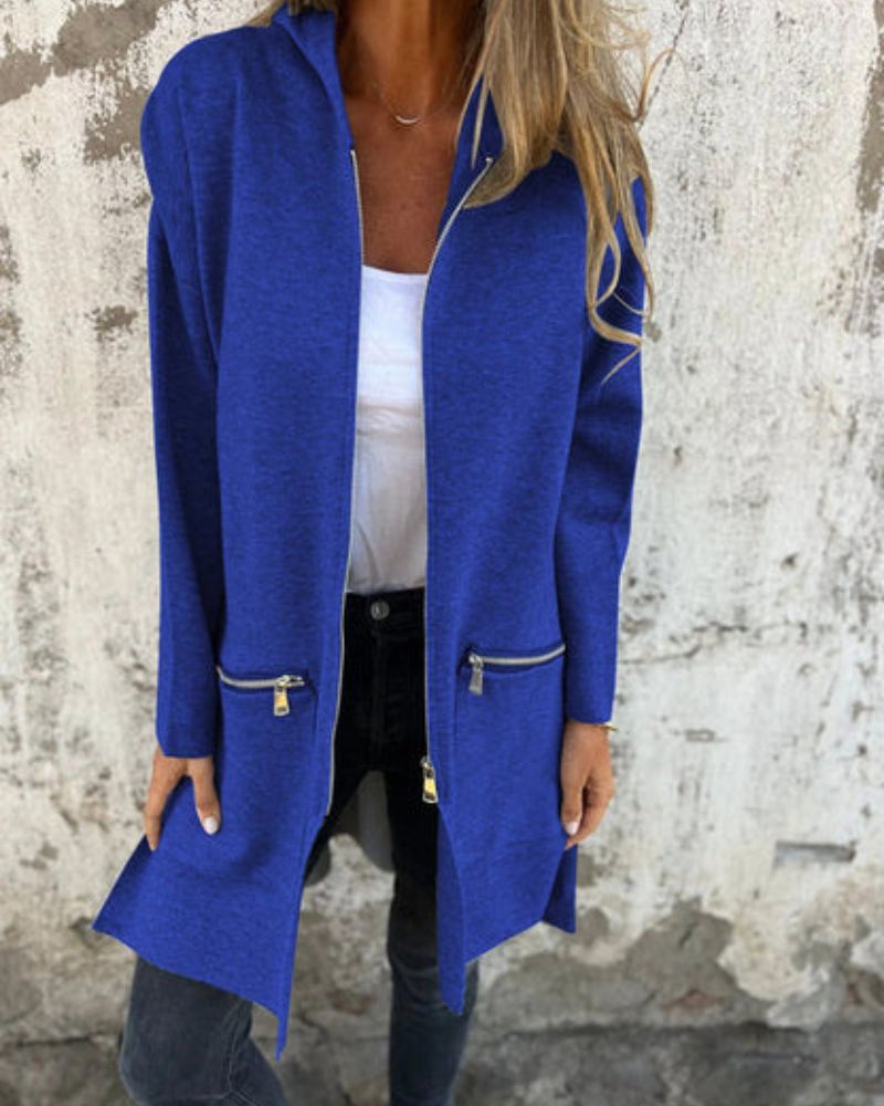 Kuschelige Cardigans Langarm Damen