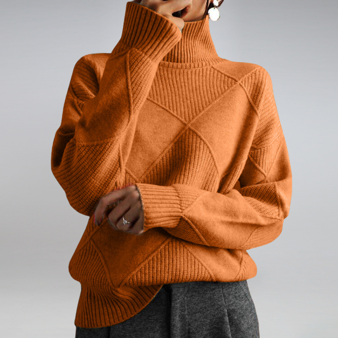 Kaschmir Pullover Damen Weich Bequem