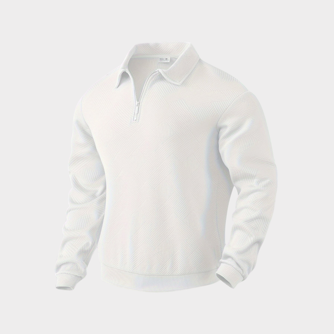 Herren Pullover Freizeit Sweatshirt Mit Reißverschluss