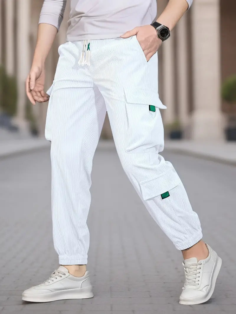 David - Bequeme Herren Cargohose Relaxed Fit