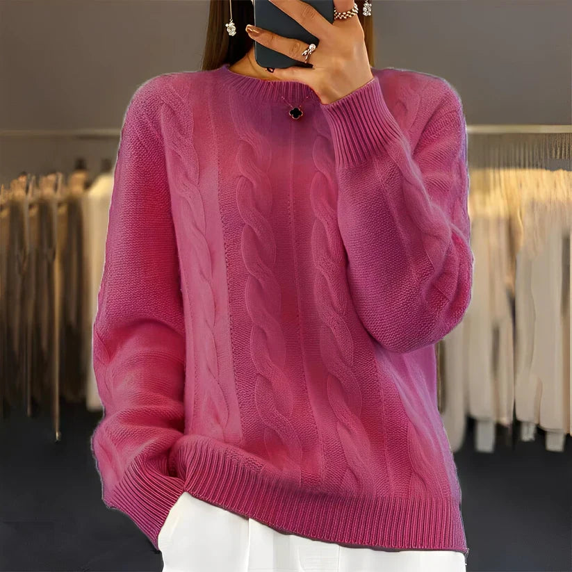 Eleganter Damen Strickpullover Klassisch