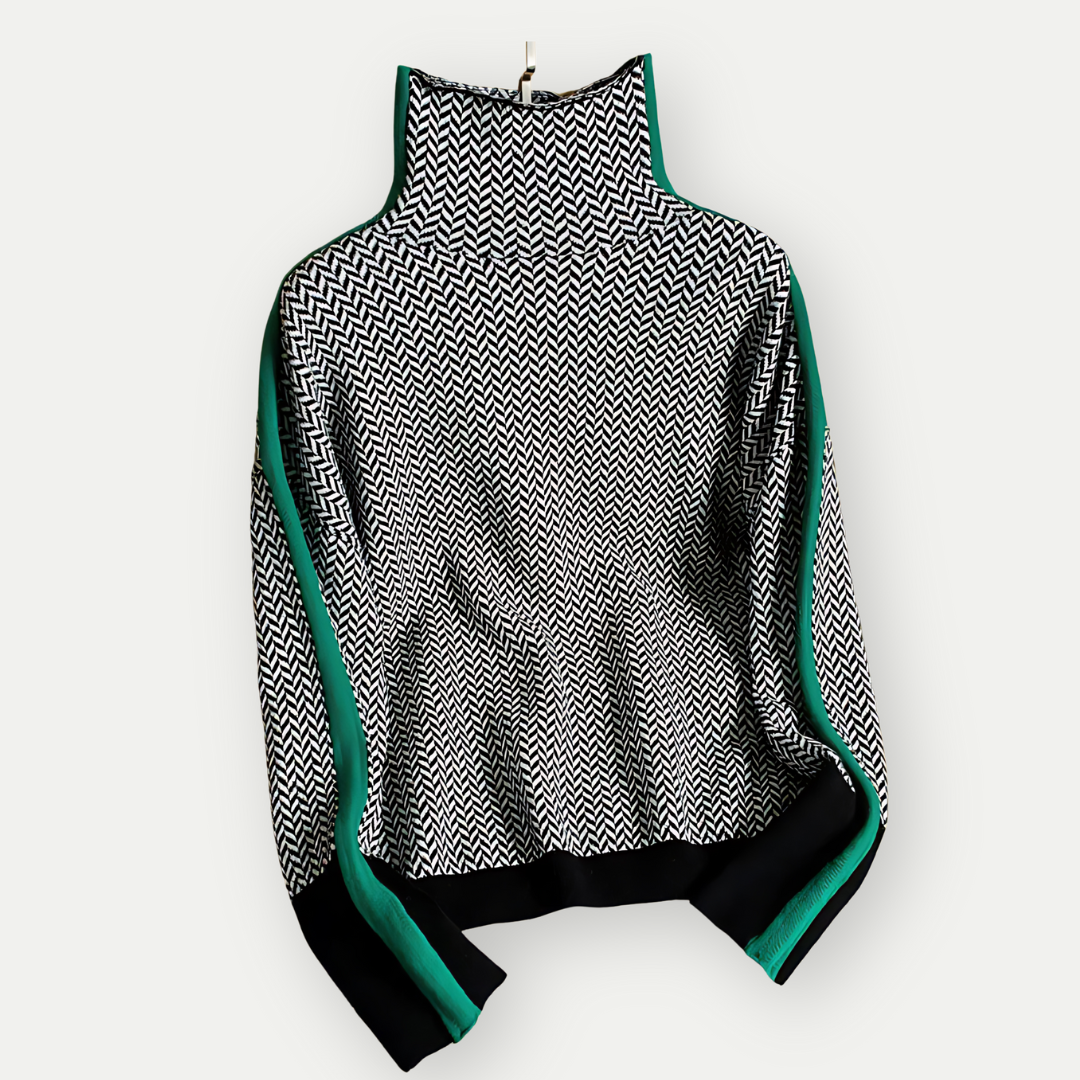 Damen Pullover Langarm Warm Winter