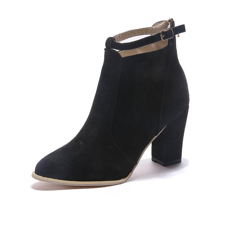 Damen Stiefel Elegant Schnürung Hochwertig Komfortabel
