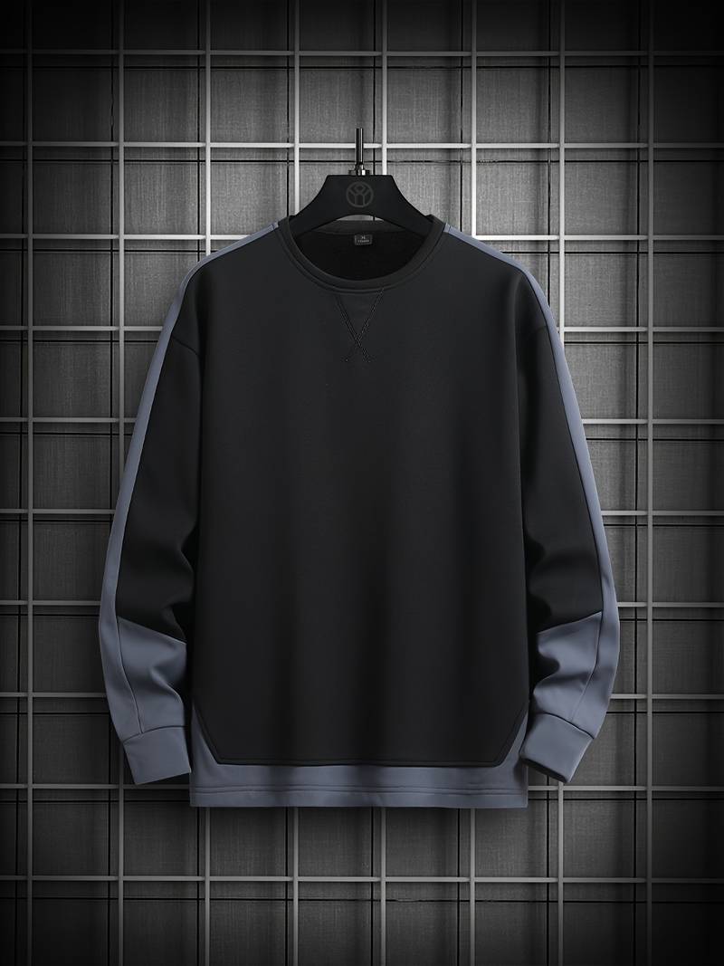 Herren T-Shirt Rundhalsausschnitt Modern Style - IdealeKleiden