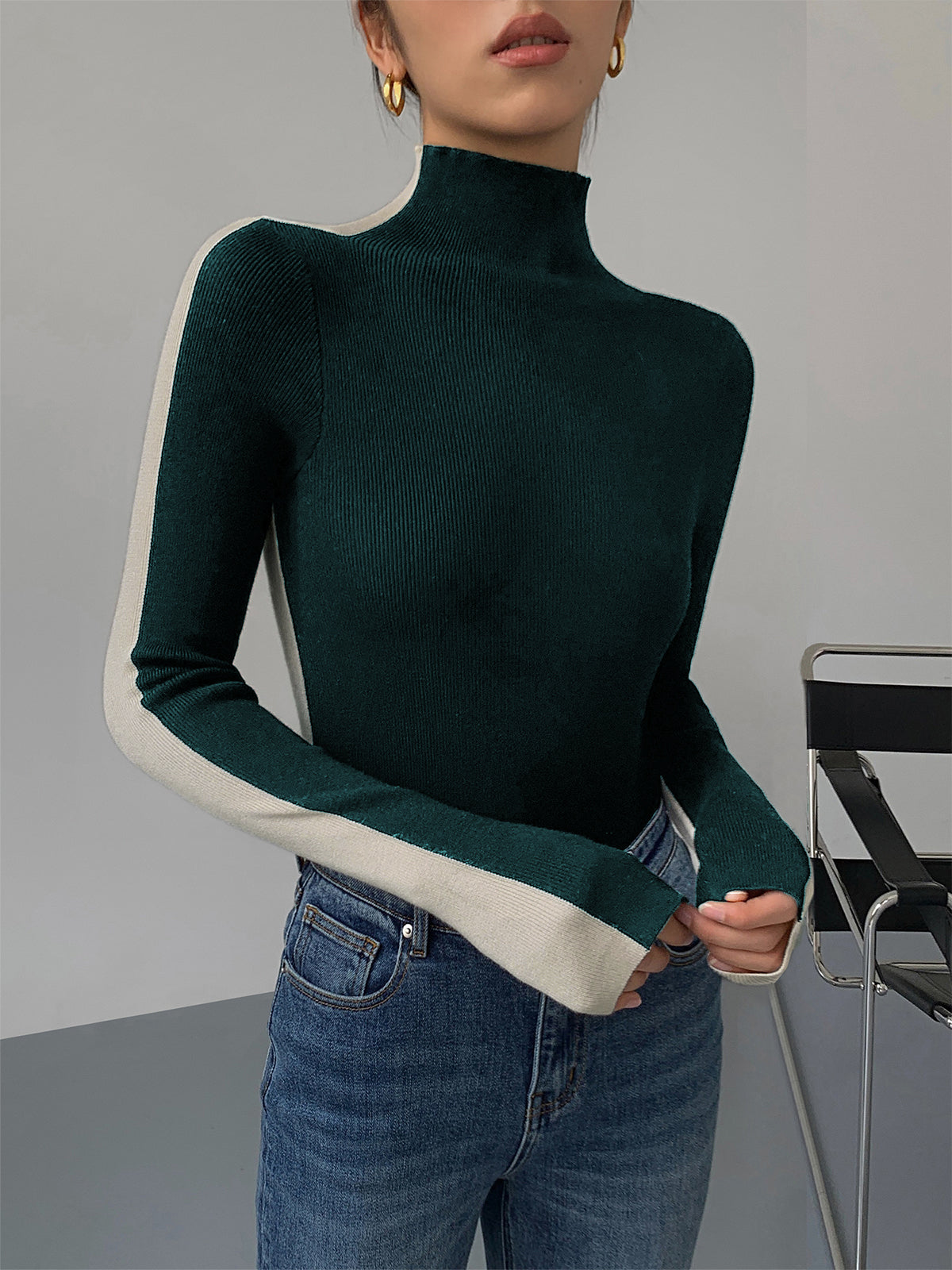 Praktisches Stricktop 2-in-1 Farben