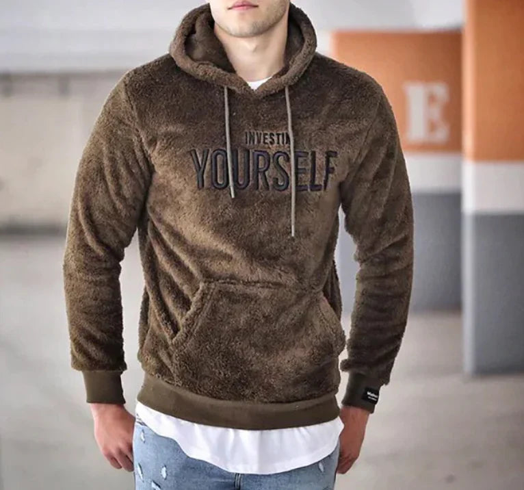 Kapuzenpullover Bequem Warm Herren