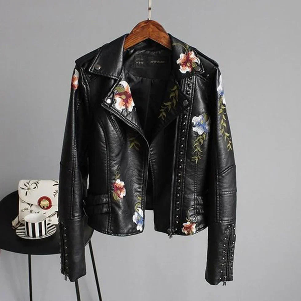 Blumen Damenjacke Elegant Style