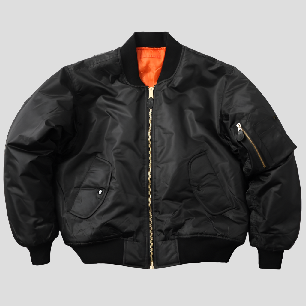 Unisex Bomberjacke Klassisch Damen Herren