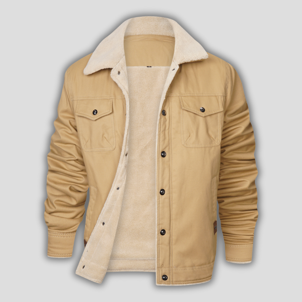 Stylische Herrenjacke Retro Bomber Look