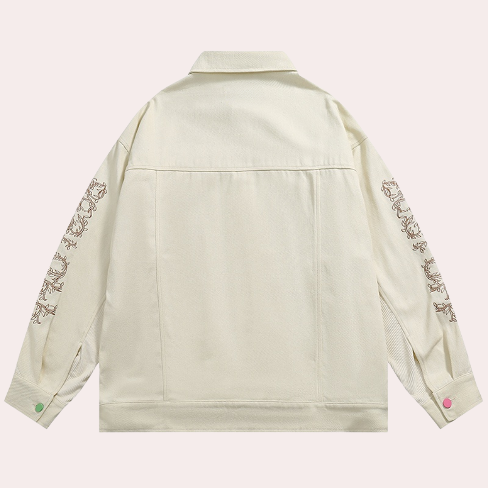 Modische Herbstjacke Damen Streetwear - IdealeKleiden