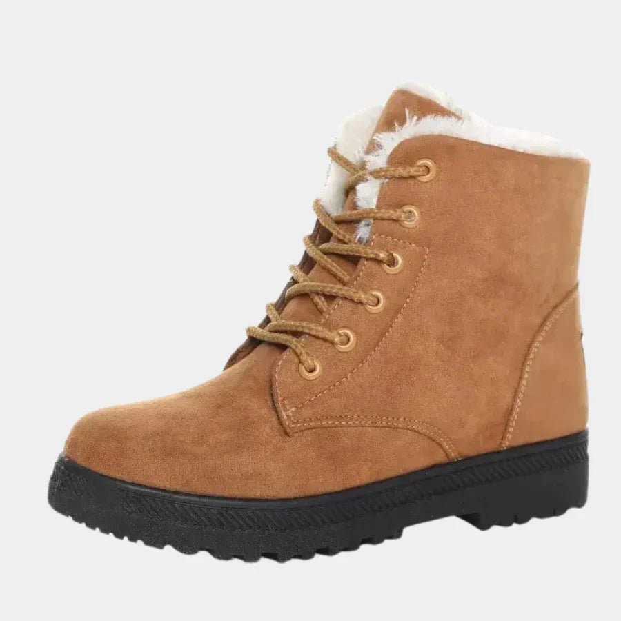 Elegante Damenstiefel Mit Elegantem Einfachdesign