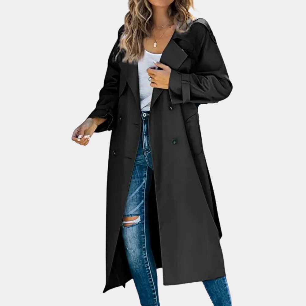 Modischer Damen-Trenchcoat Herbst Chic