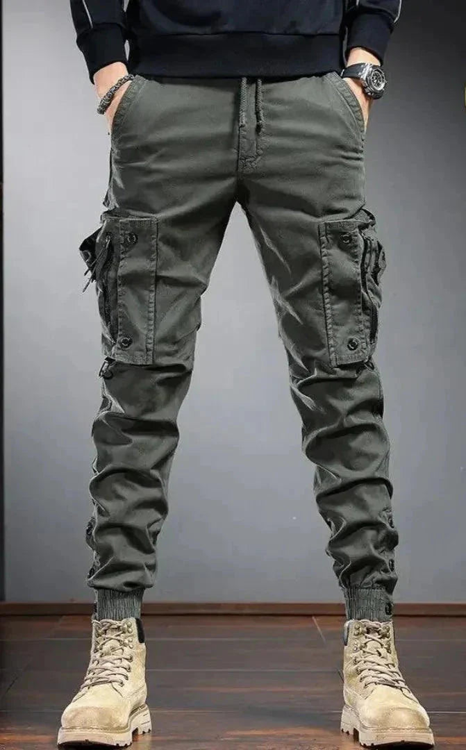 Herren Cargo Hosen Slim Fit