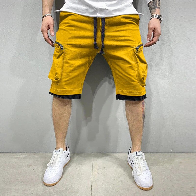 Bequeme Herren Shorts Locker Geschnitten Mit Kordelzug
