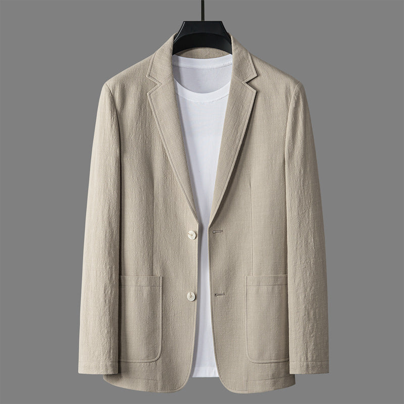 Sommer Blazer Leinen Elegant