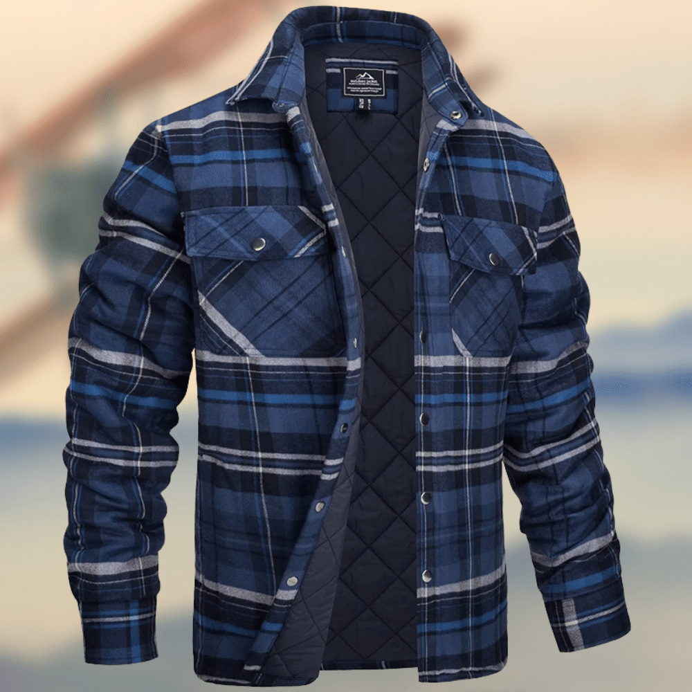 Elegante Herrenjacke Warm Fleece