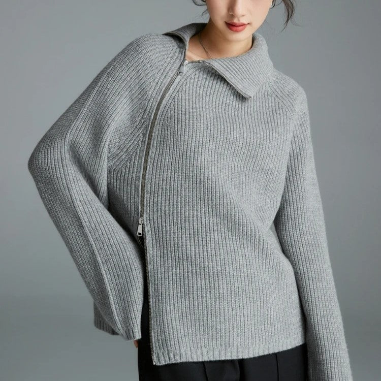 Damen Rollkragenpullover Weich Gemütlich