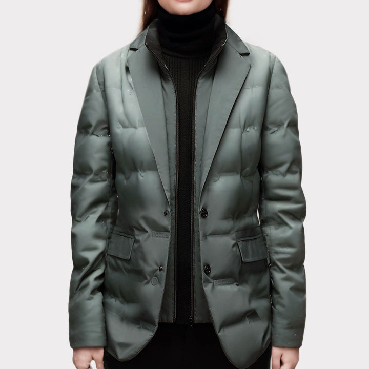 Stylisher Blazer Mantel Steppjacke Damen