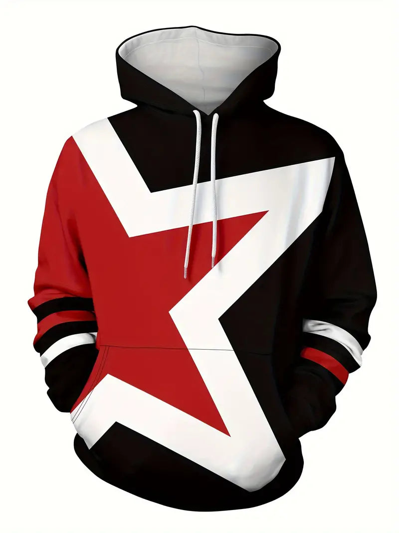 Jordan Pullover Mit Sternen-Design Für Männer - IdealeKleiden