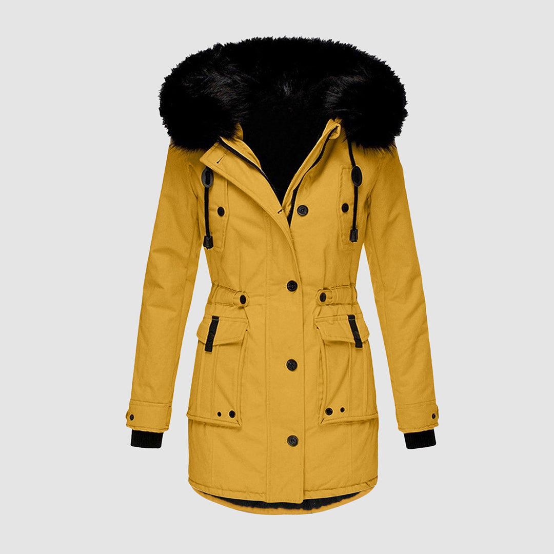 Warme Winterjacke Fleece-Innenleben