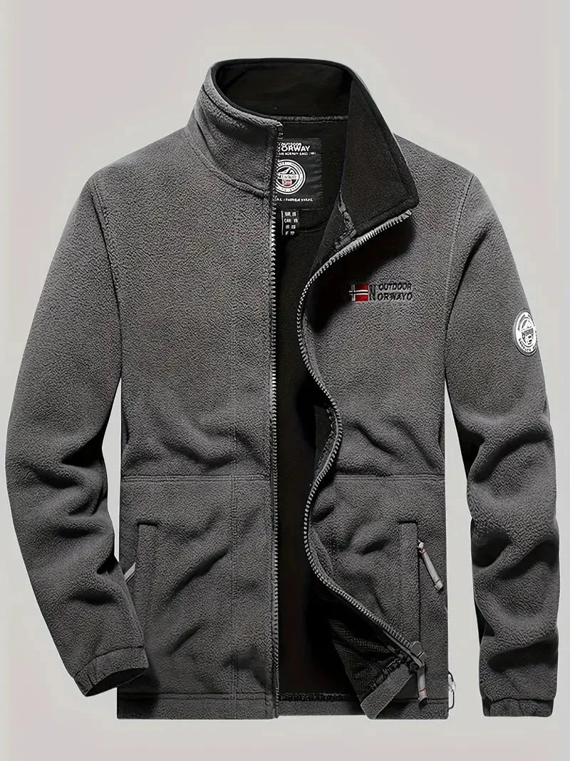 Herren Winterjacke Fleece Winddicht Isoliert