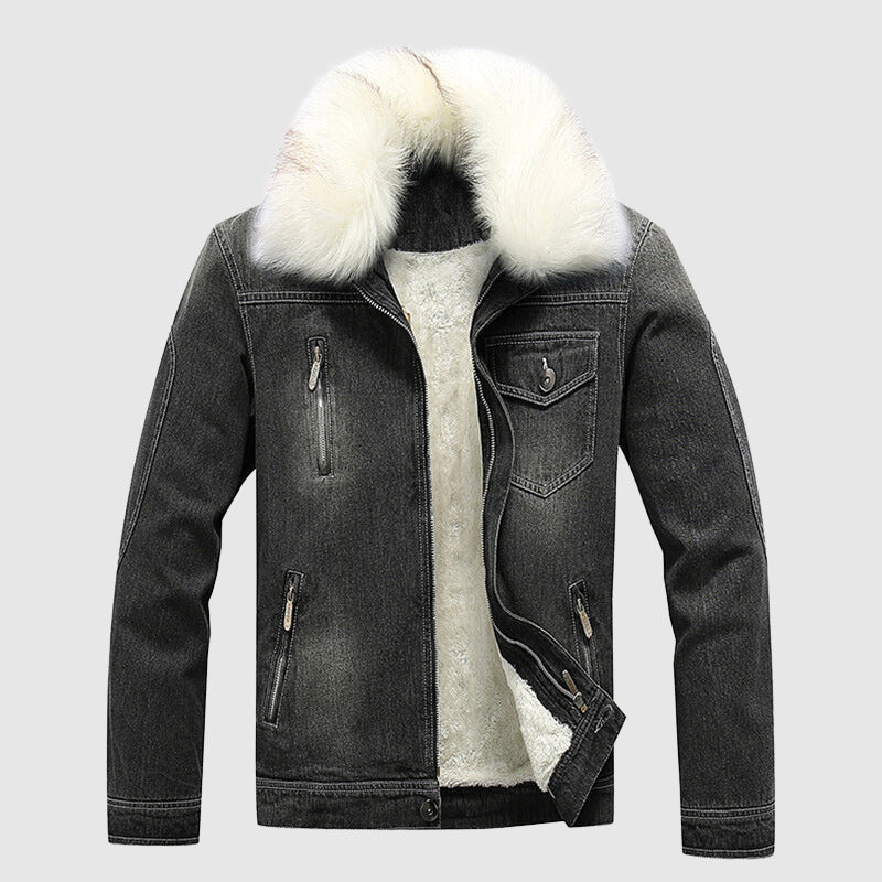 Robuste Denimjacke Herren Trendy Style