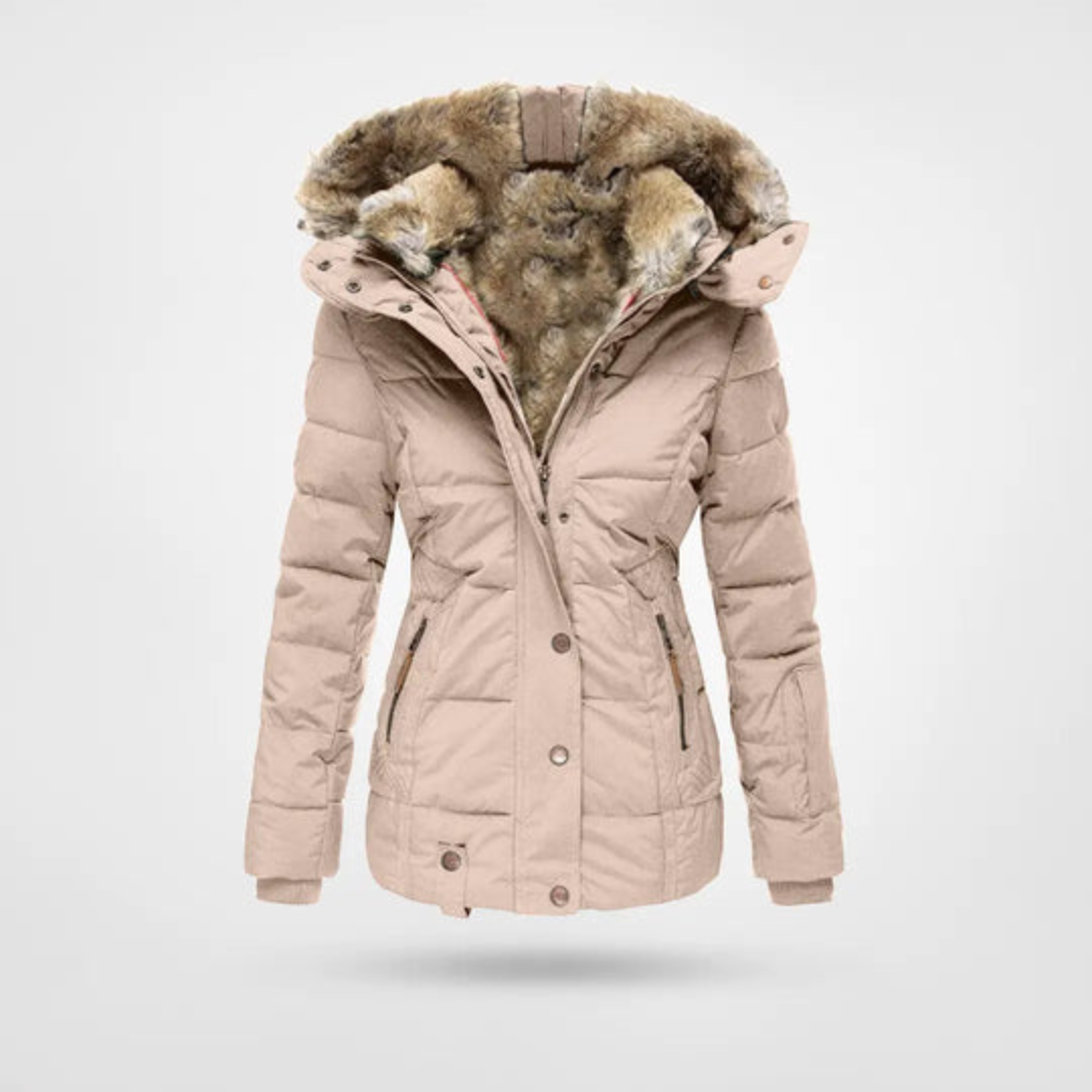 Warme Damen Winterjacke Isolierte Puffer Parka
