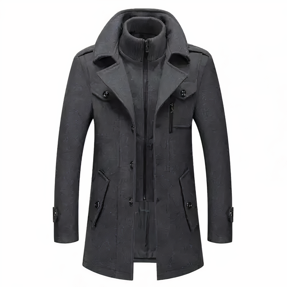 Stylische Herrenjacke Doppelrevers Modern