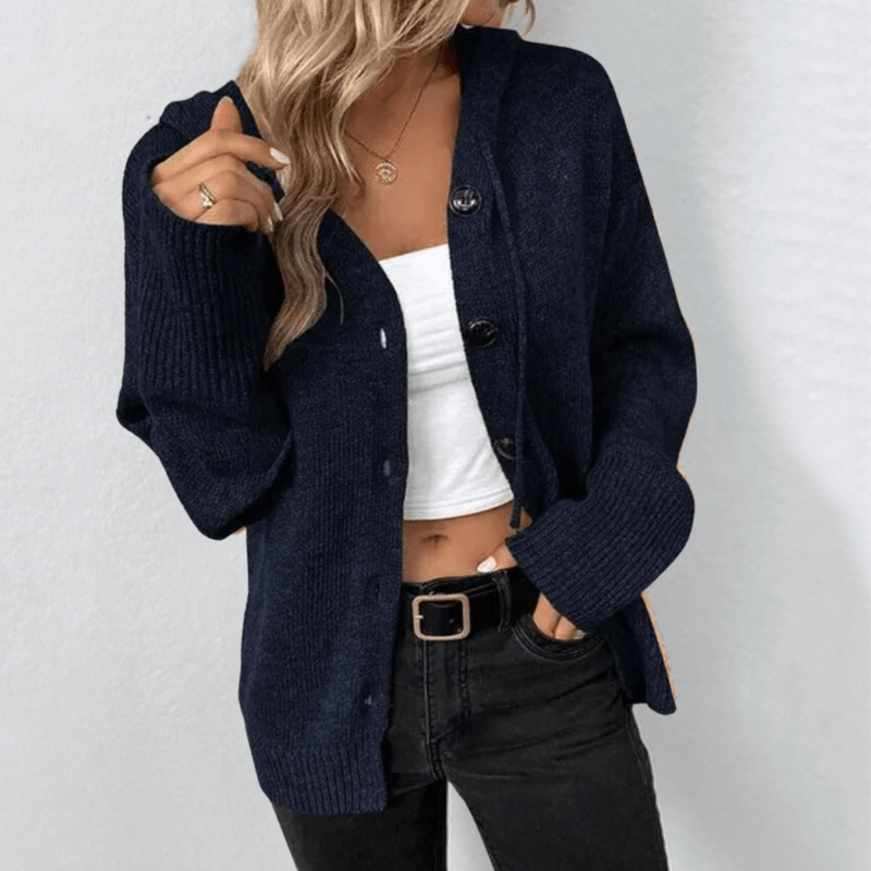 Damen Cardigan Bequem Oversized